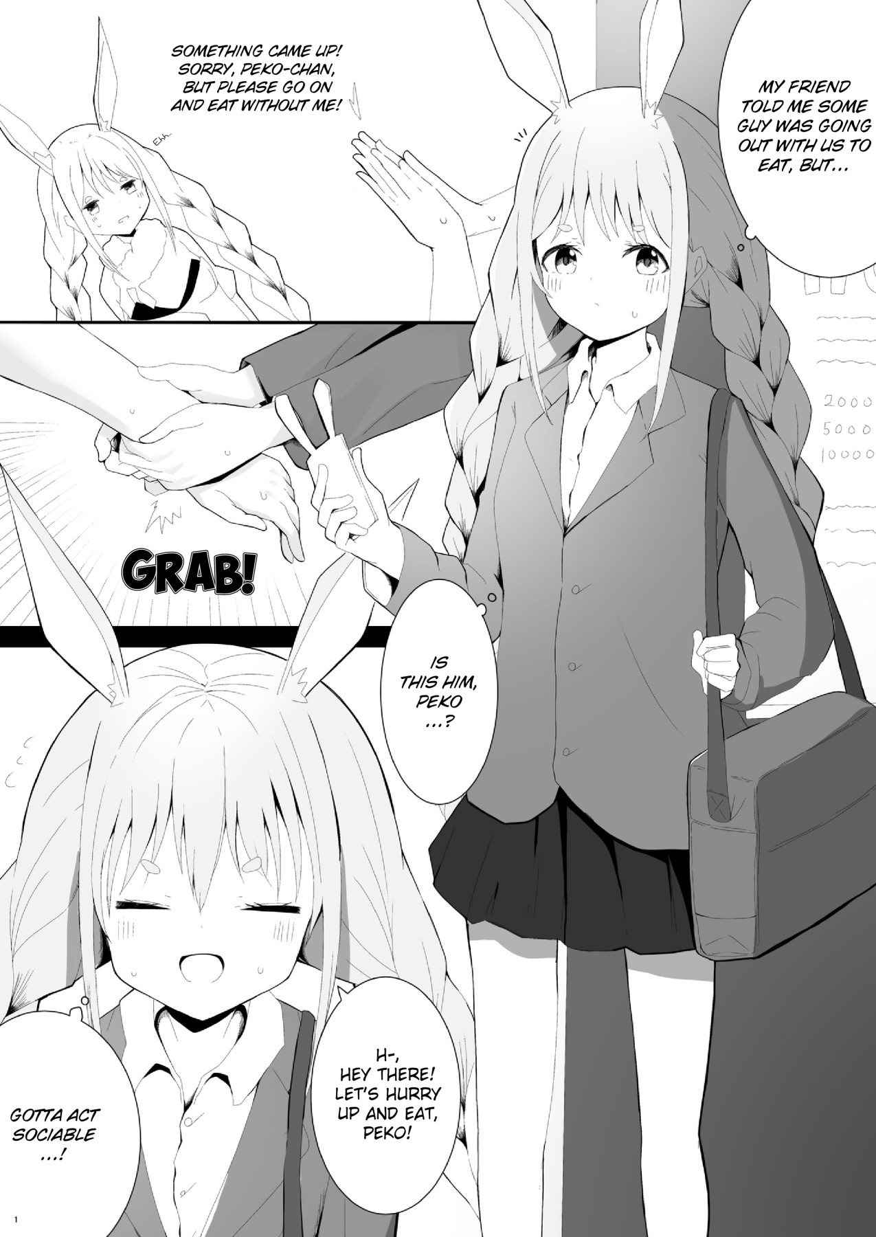 Hentai Manga Comic-A Book Where Pekora Gets Put in Her Place By a Hypnosis App-Read-2